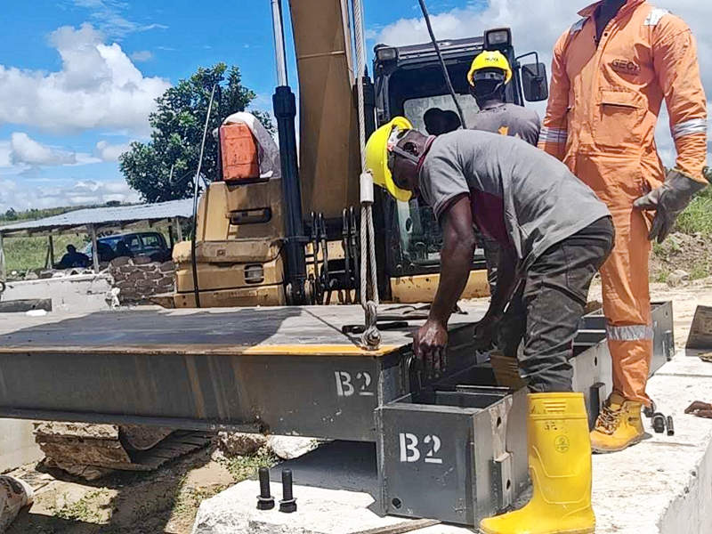 stone crusher for sale in Nigeria being installed