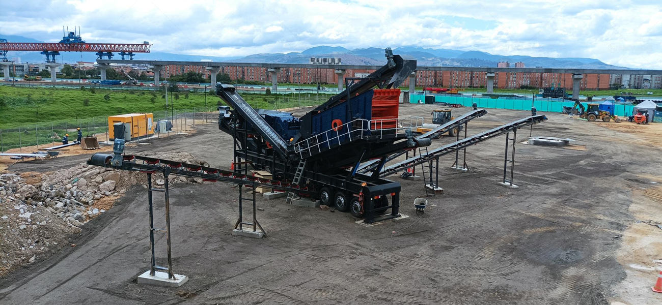 APY3 Three-in-One Model 150tph mobile crushing plant in Colombia