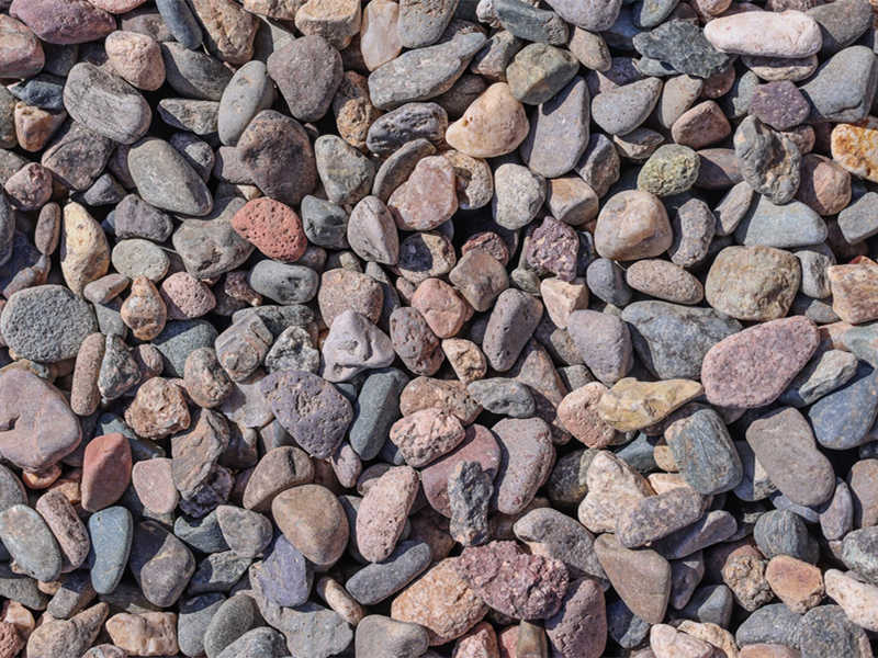 River Gravel for mobile cone crushers to crush