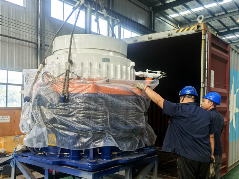 Shipment of Cone Crusher Component to Argentina