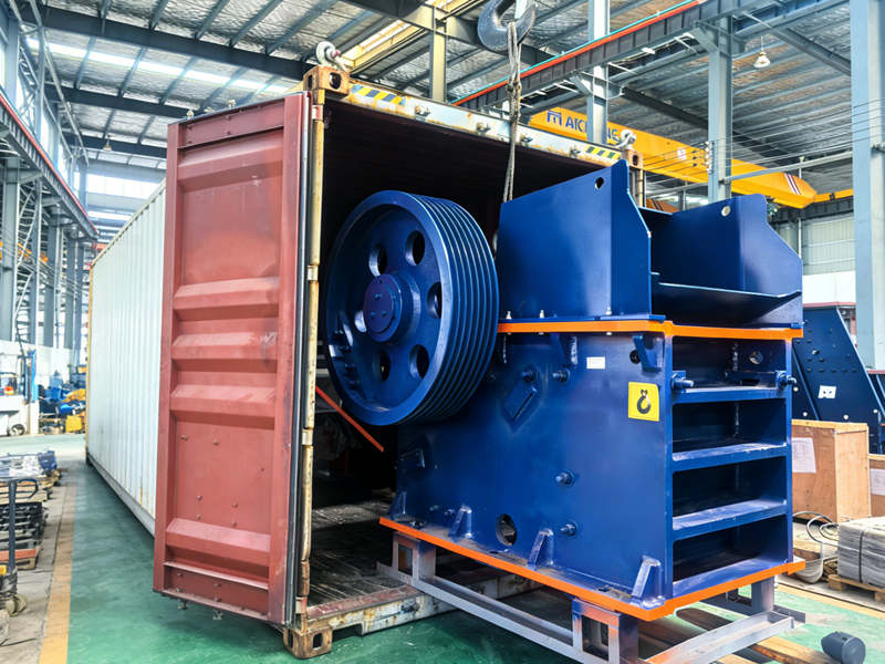 Shipment of jaw crusher component to Argentina