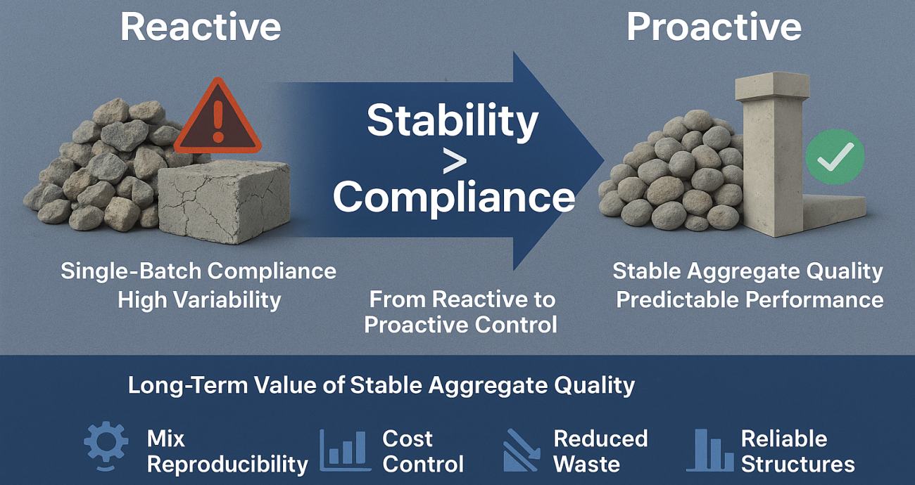 long-term value of stable aggregate quality