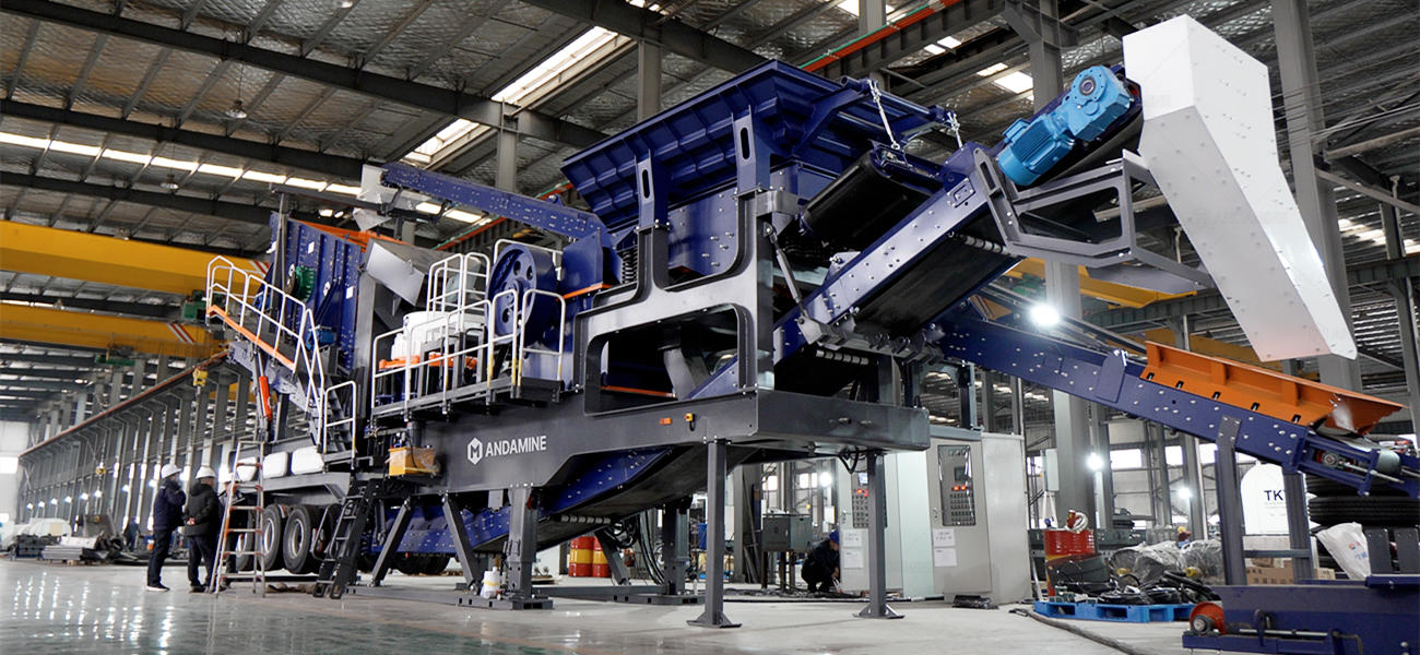Mobile Crushing Plant in Andamine Factory