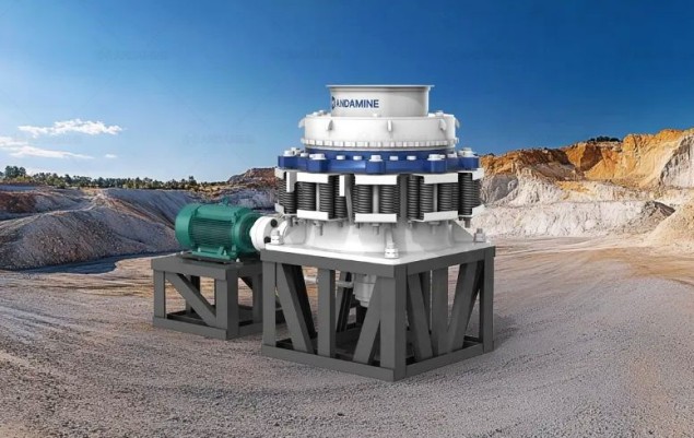 cone crusher for secondary crushing stage