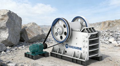 APJ‑E Standard Jaw Crusher model from Andamine
