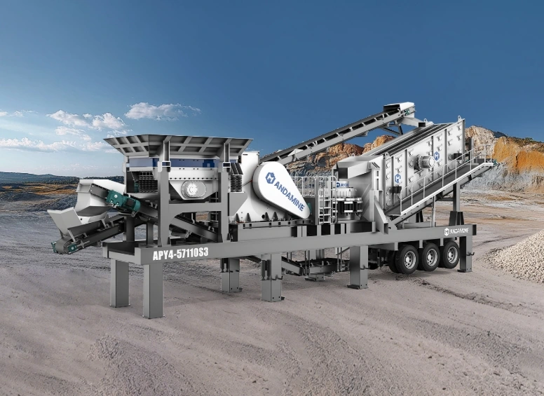 APY4-S mobile crusher for sale Andamine