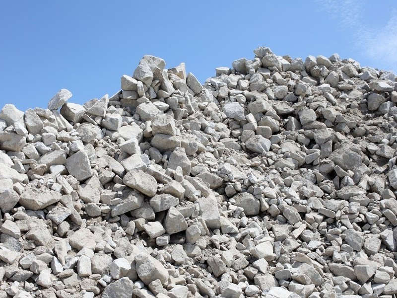 Recycled Concrete for aggregate crushing