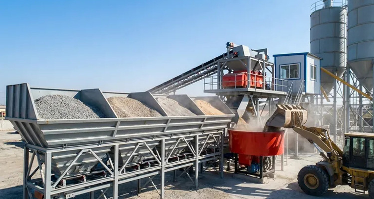 aggregate crushing for concrete production