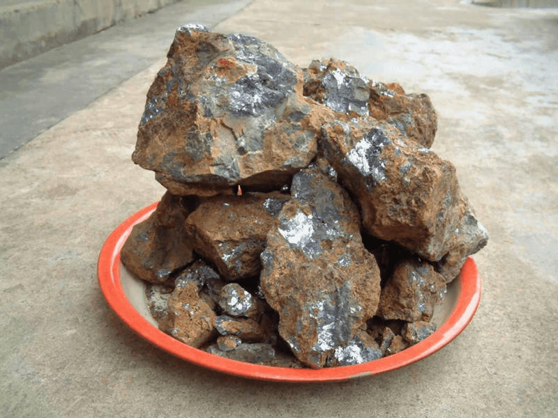 lead-zinc ore