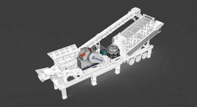 modular design of crusher mobile