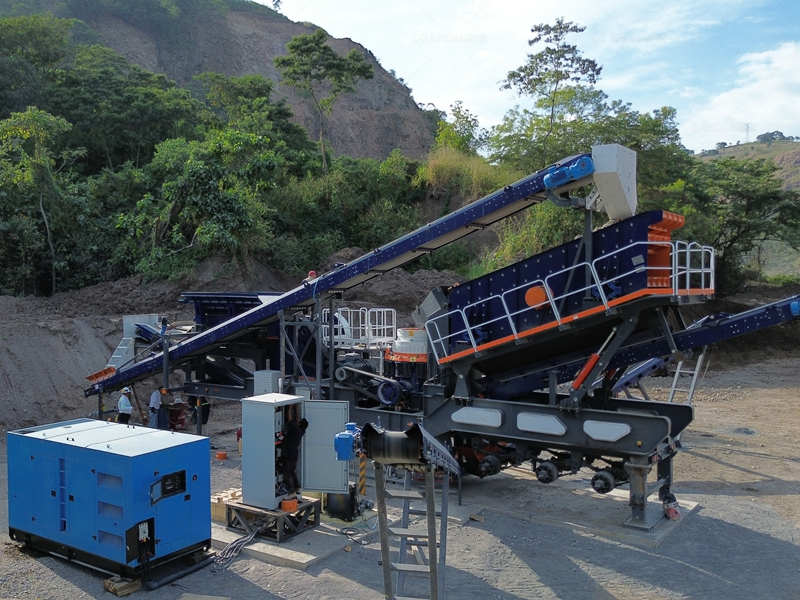 wheel chassis mobile crushing plant meet environmental protection rules