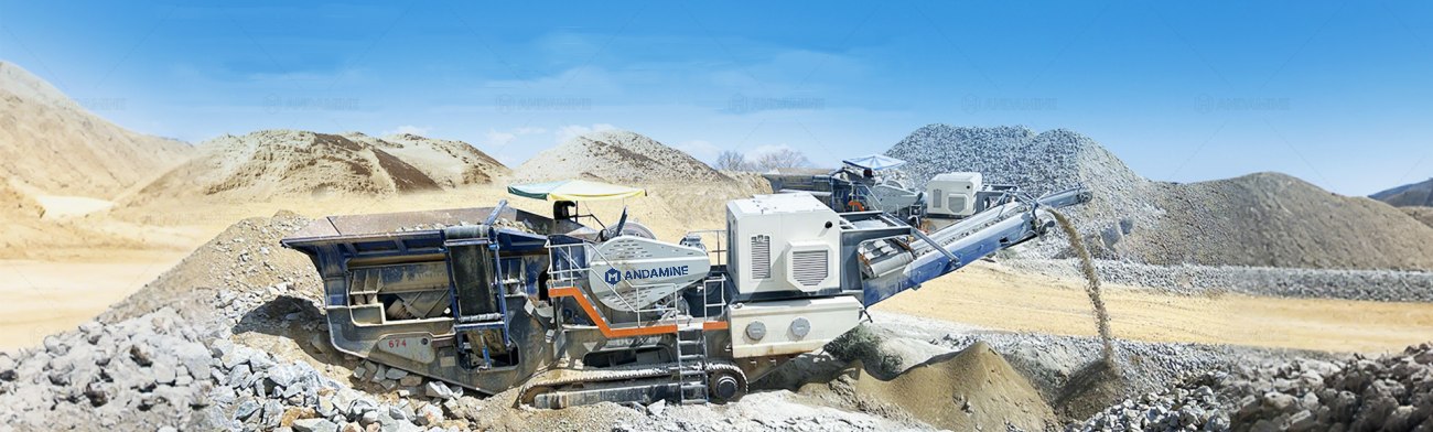 Andamine mobile granite crusher solution
