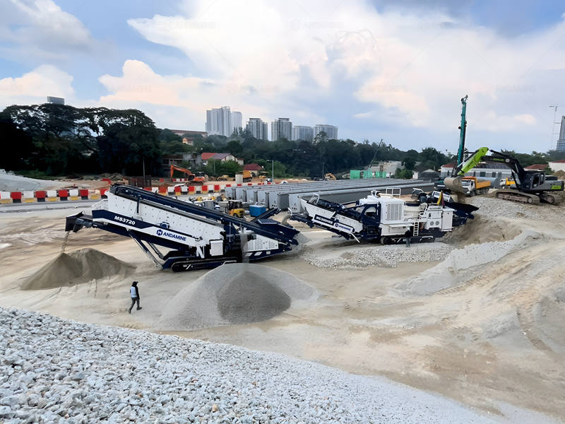 andamine aggregate crushers in operation