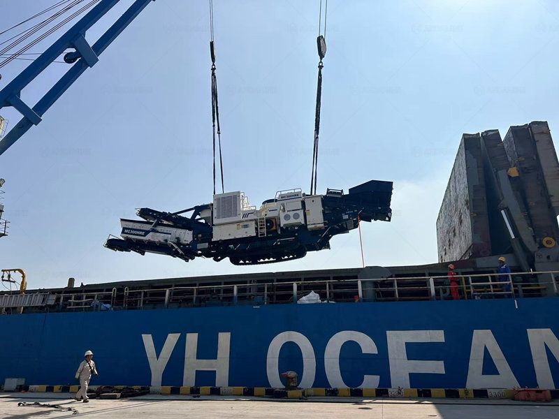 shipment of cobblestone crusher with corresponding cost