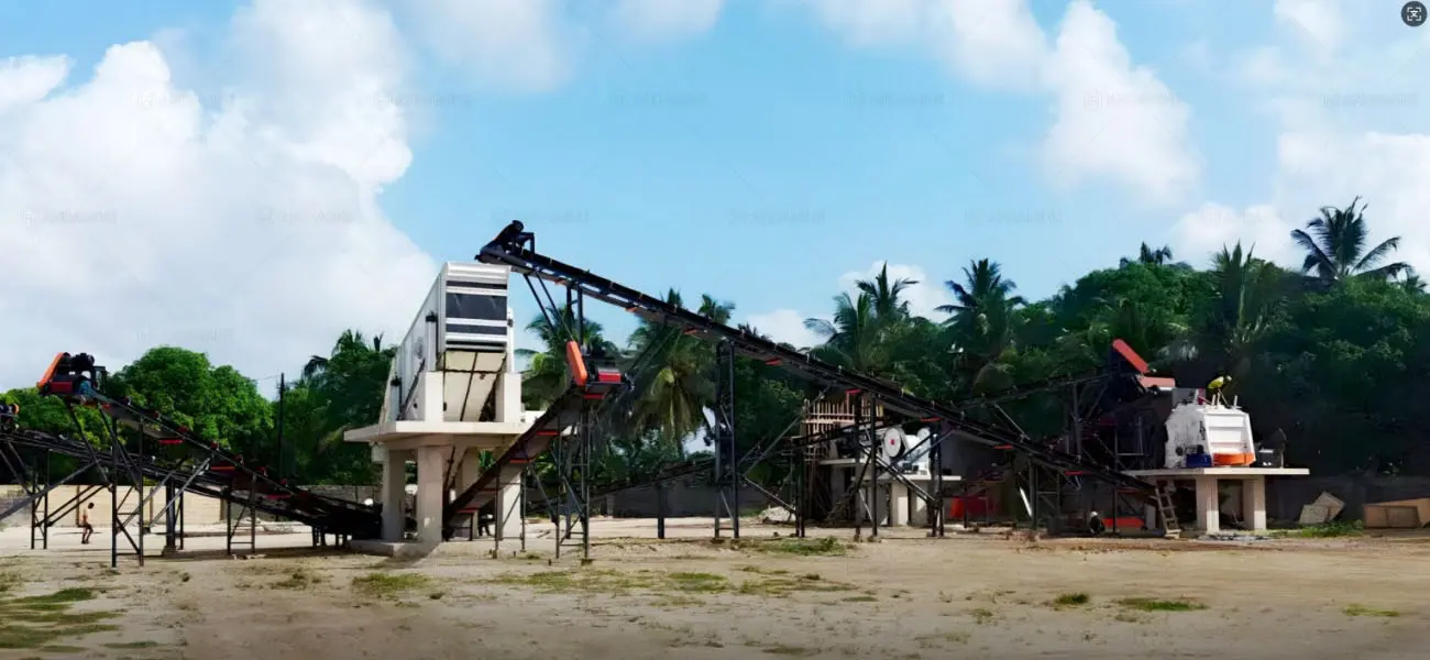 100tph stationary crusher plant for sale in Tanzania