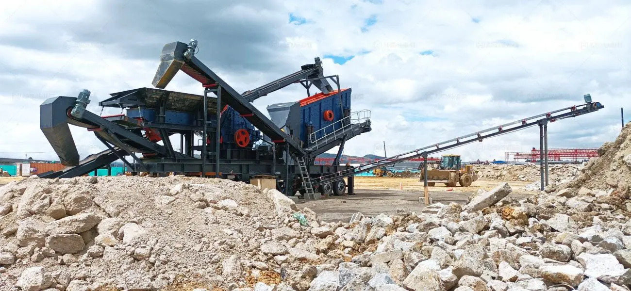 150tph mobile impact crusher plant for sale in Colombia