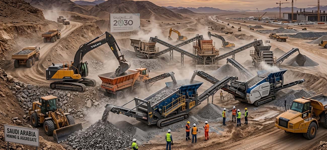 Middle East aggregate and mining machinery market