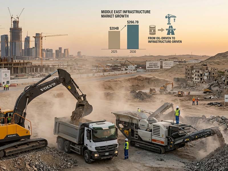 crushing equipment in the Middle East
