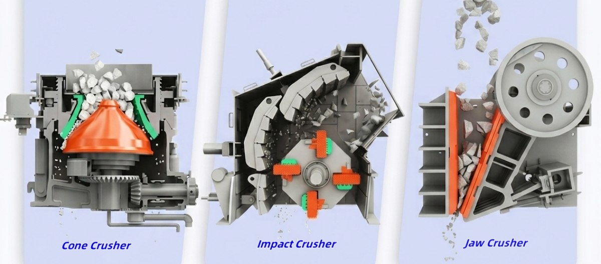 different crusher comparison