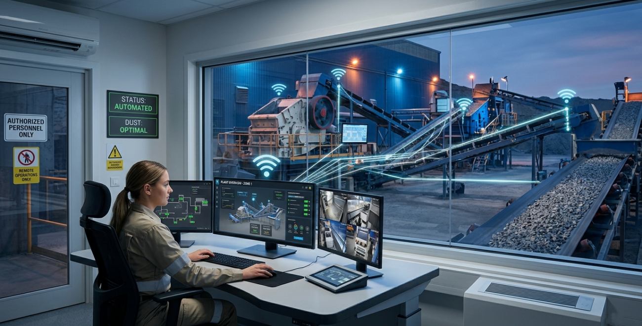 how crushing plant improves frontline working conditions