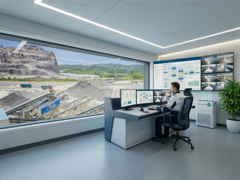 improving working condition in modern crushing plants