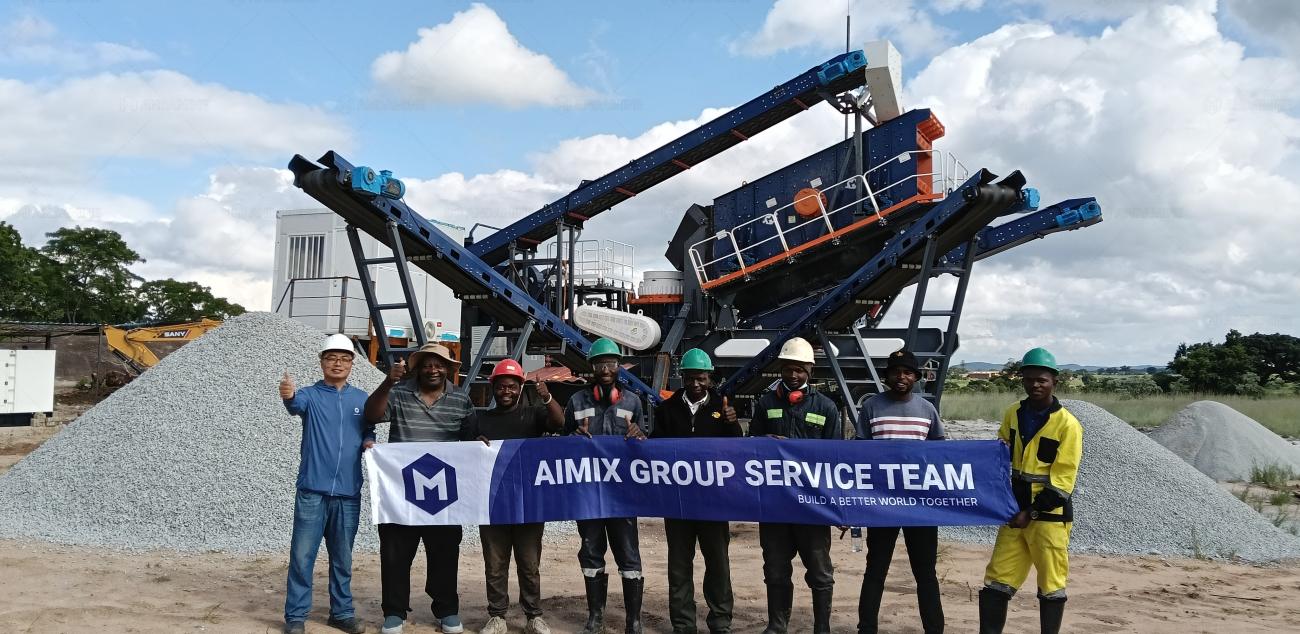 80tph mobile crusher in Zimbabwe
