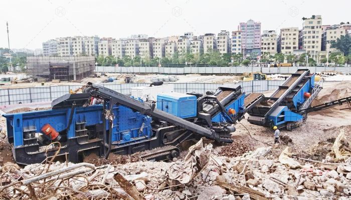for construction waste recycling