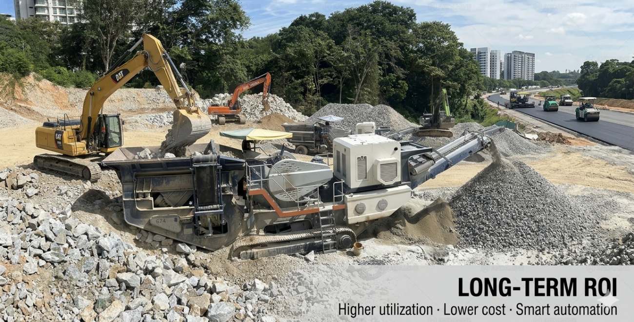investment value of jaw crusher mobile
