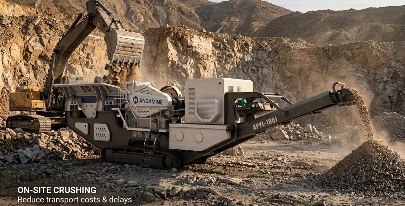mobile crushing is needed in modern projects