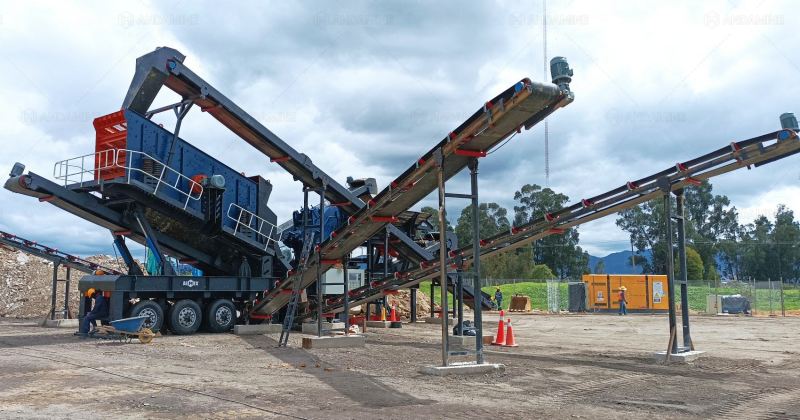 portable impact rock crusher machine for sale in Colombia