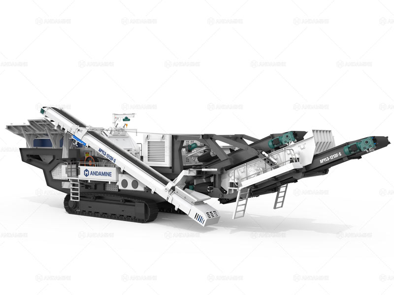 APYL3 crawler type construction waste impact crusher