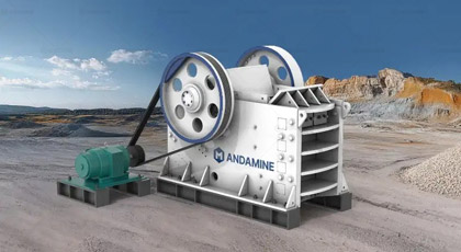 Andamine Jaw Type Construction Waste Crusher
