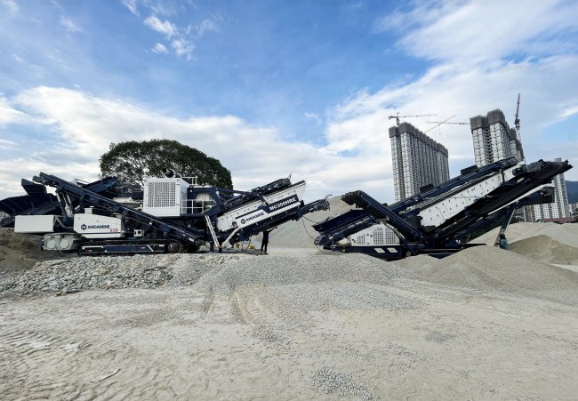 mobile stone crusher plant with good performance