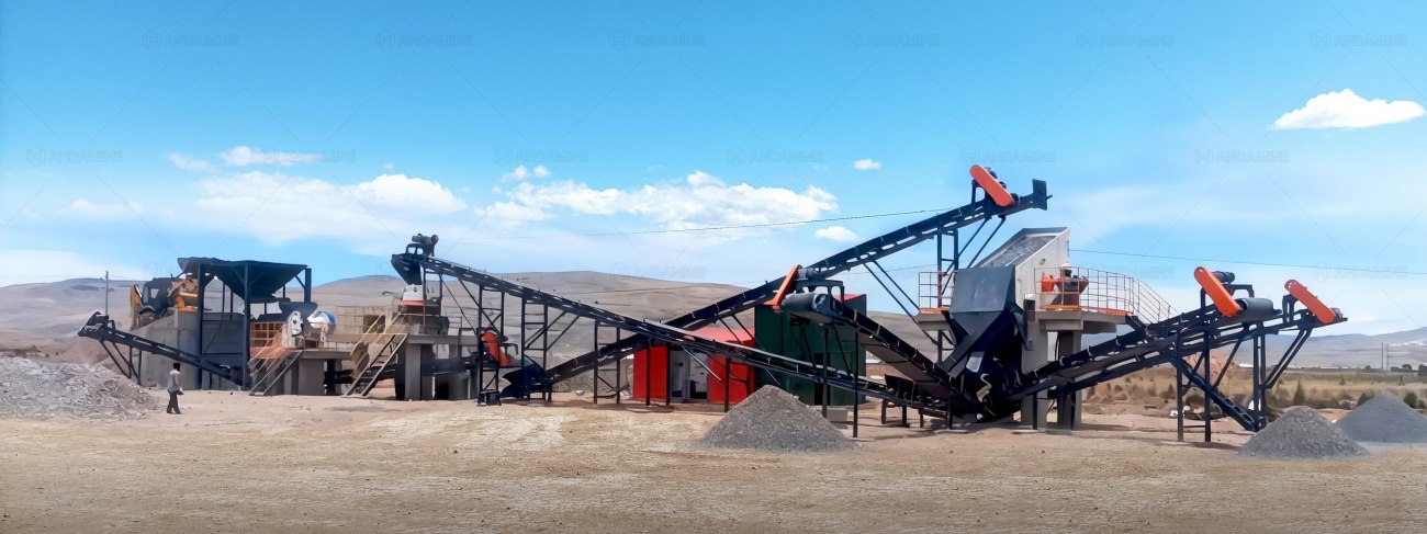 stationary crushing plant customized based on real project conditions and working needs