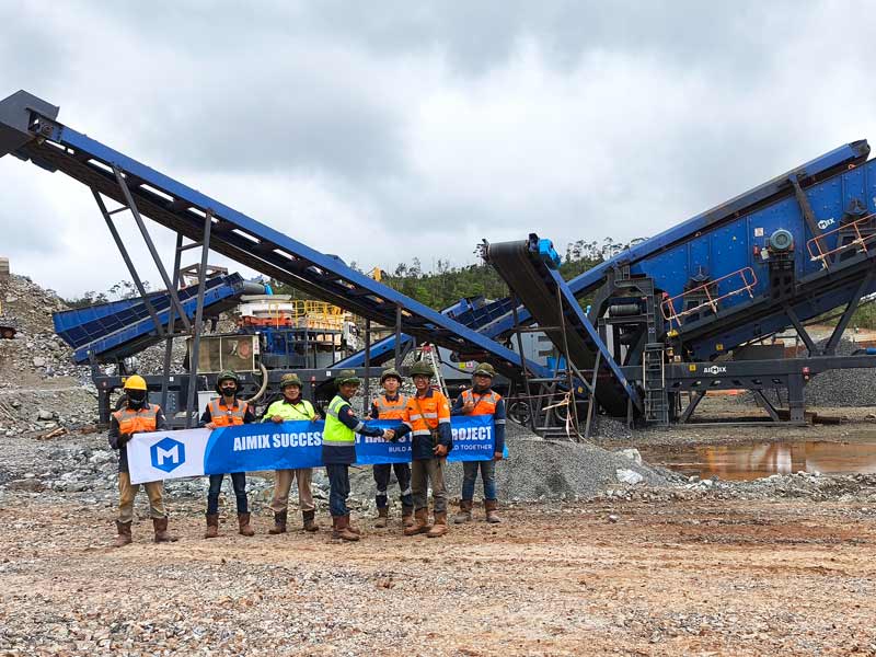 Andamine Mobile Cone Crusher in Kolaka