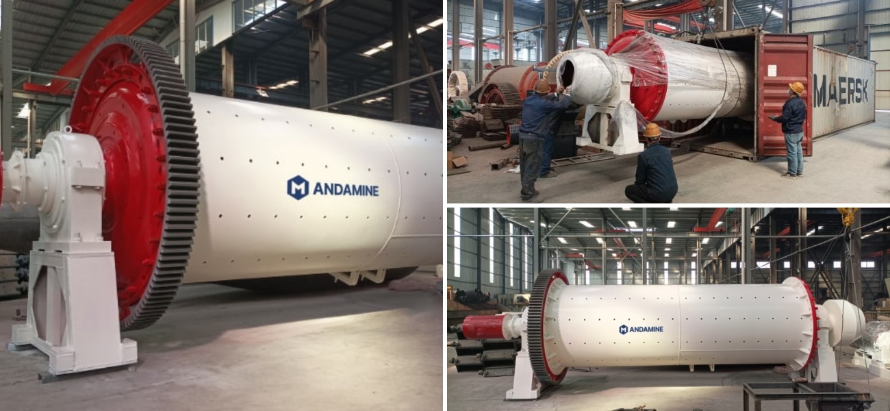 5t Wet Grate Discharge Ball Mill for Small Gold Ore Beneficiation Plant