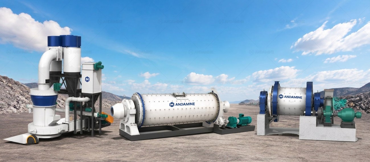 Andamine grinding mill solutions for different projects