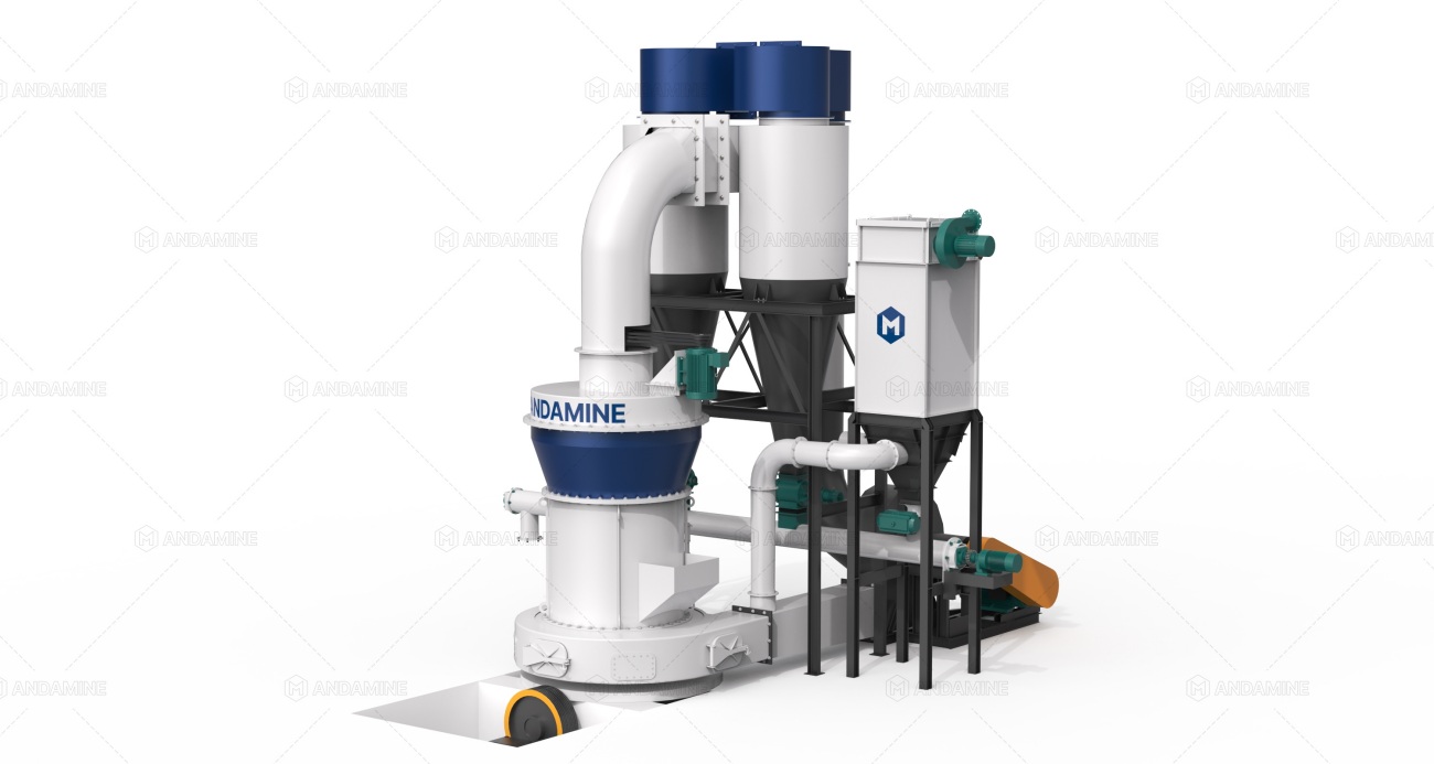 Raymond mill equipment for fine dry powder production