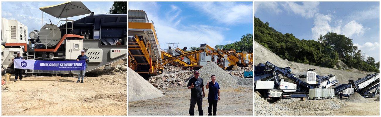 choose reliable mobile crusher plant manufacturer Andamine