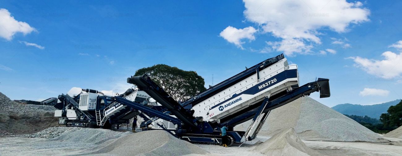 crawler type mobile crusher plant solution