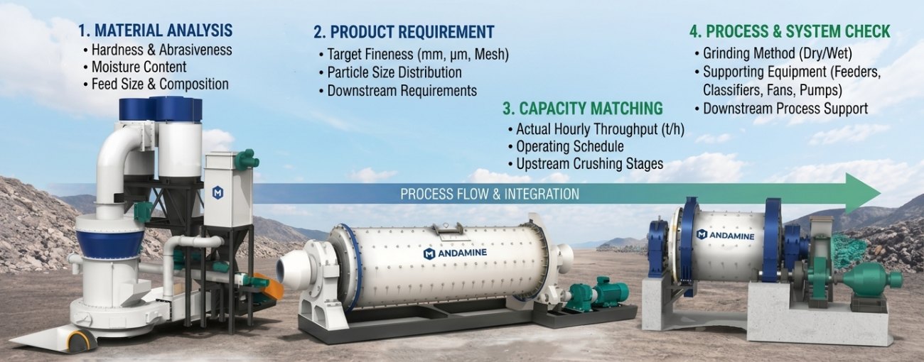 grinding mill selection guide