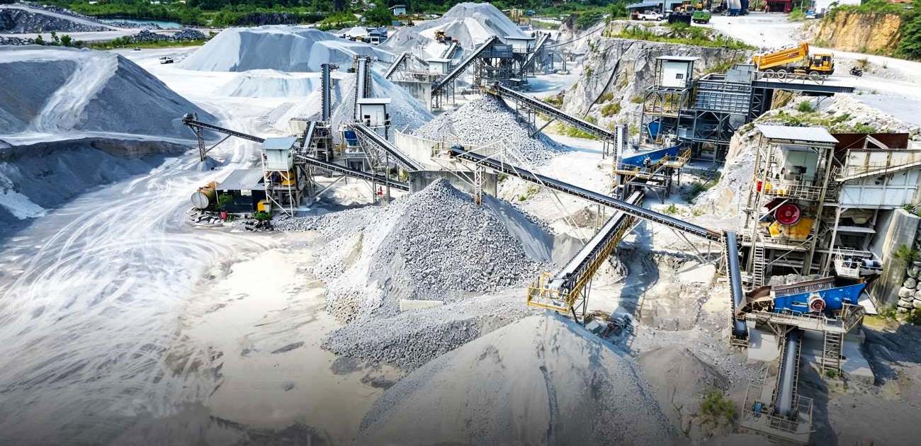 hard rock crushing plant