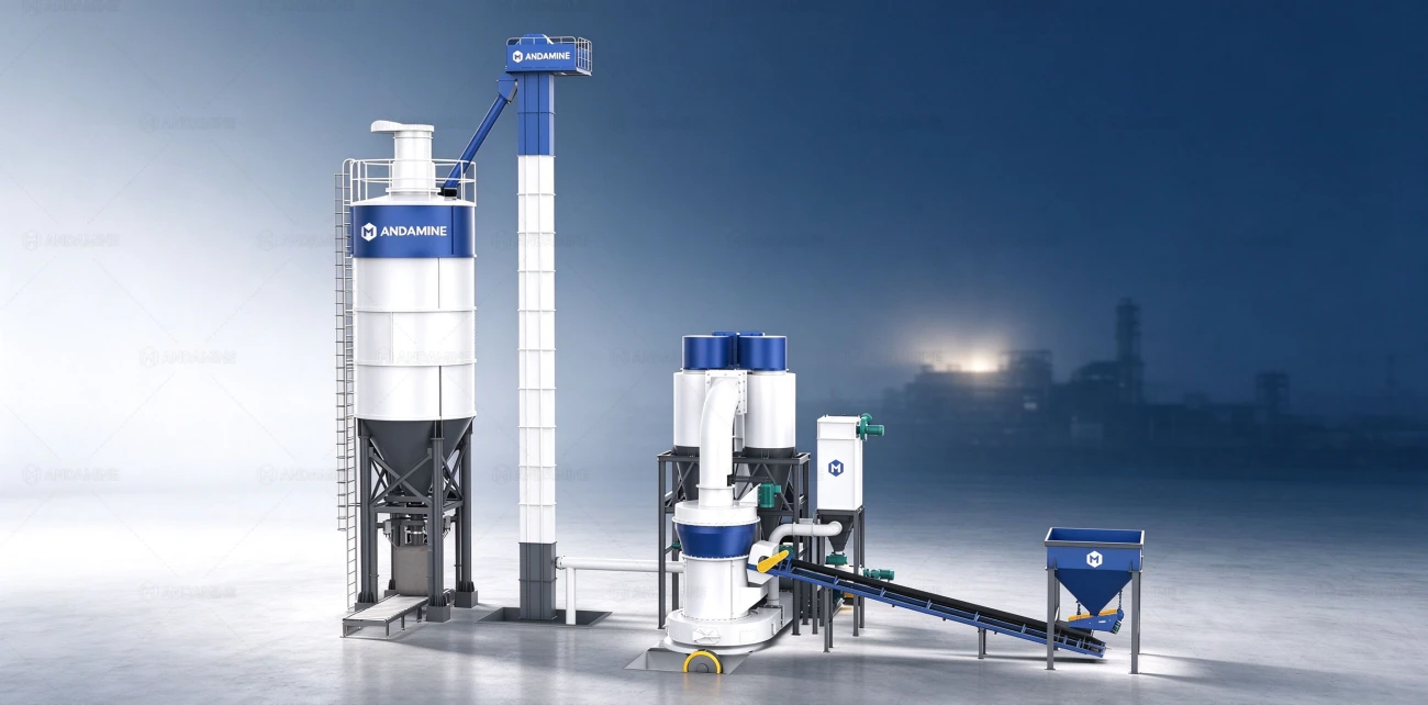 Andamine Raymond mill solution for different materials grinding