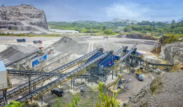Centralized Quarry-Based Production