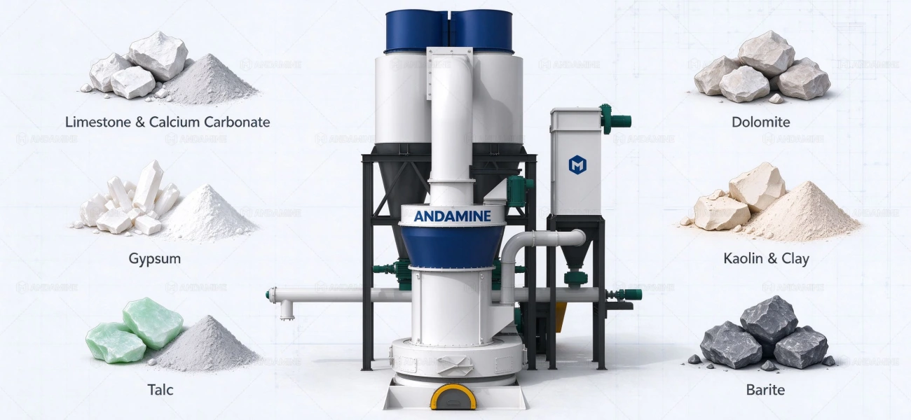 suitable materials for raymond mill grinding