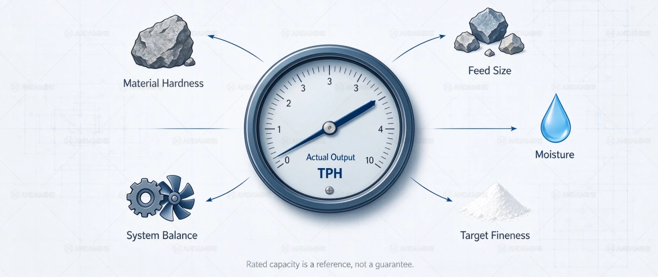 what determines the actual output